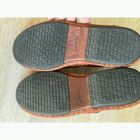 Pikolinos Men’s 42 EU 9 US Leather Fisherman Sandals Cognac Brown Preppy Island